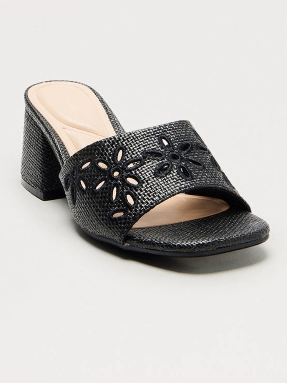 Ray Eyelet Mules - Picture 2 of 4